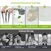 Charmount 4 Gallon Drawstring Trash Bags Unscented Small Garbage Bags