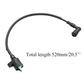 PRO BAT Bobina de encendido con bujía para scooter chino de 50 cc, 80 cc, 125 cc, 150 cc, motor GY6 de 4 tiempos