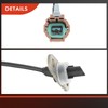 2x ABS Sensor Wheel Speed Sensor Rear Left Right for