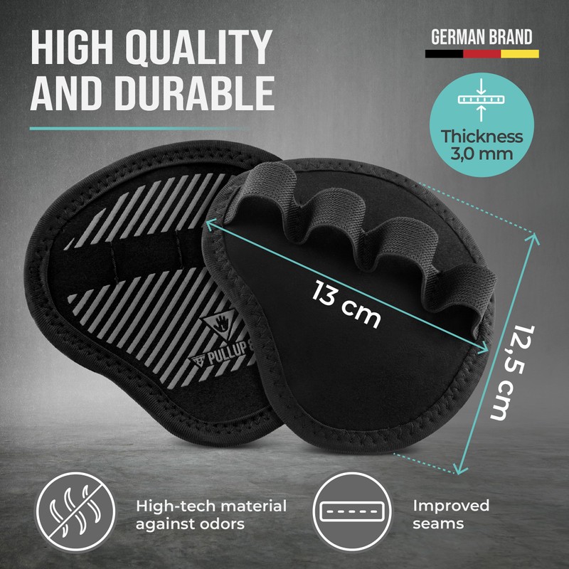 PULLUP & DIP - Grip Pads Strength Training & Calisthenics