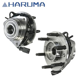 Haruma 513188 (Pair 2) Front Wheel Hub Bearing Assembly for GMC Envoy Bravada for Chevy Trailblazer SSR w/ABS, Pair