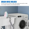 Universal Washing Machine Drain Hose Holder Adjustable Utility Sink Clamp