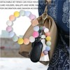 ZelongChen One Piece Convenient Beaded Bracelets Keychain Wallet Portable Women