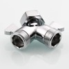 Tecmolog DSF017A 2-Way Tap Distributor 3/4 Inch Brass Y Distributor