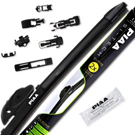 Piaa 97060 24-Inch (600mm) Si-Tech Silicone Wiper Blade, Premium All-Season OEM Windshield Wiper Replacement