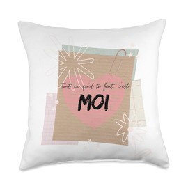 BB LABS Design Decorative Gift Cushion with Love Message Throw Pillow, 18x18, Multicolor