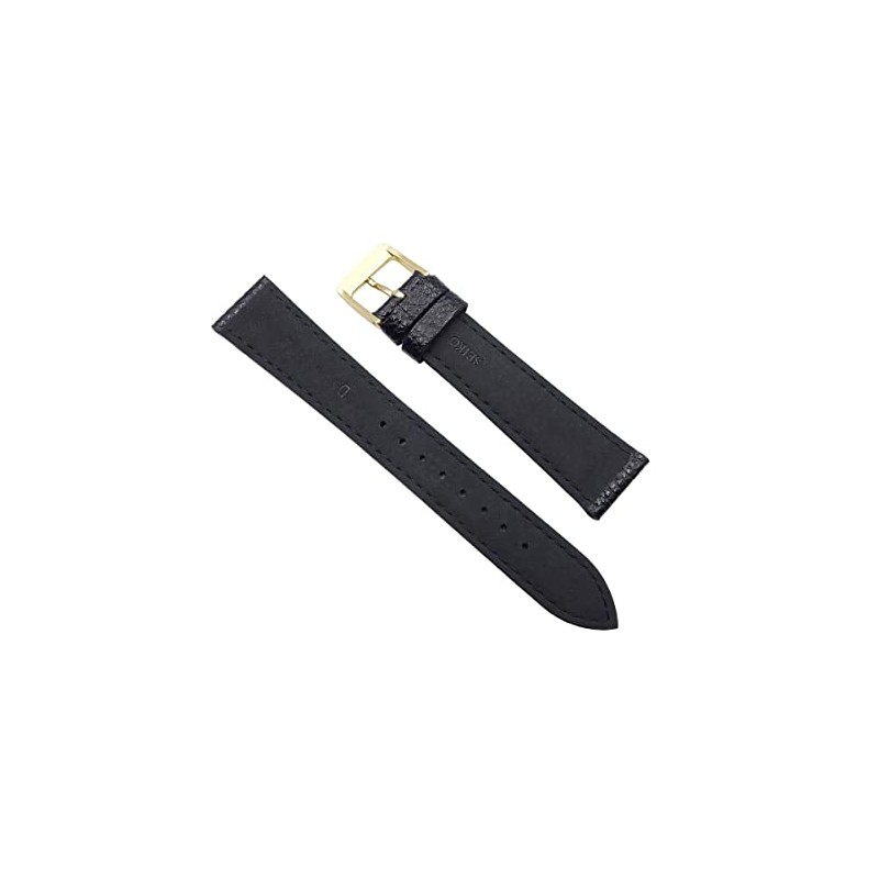 Seiko Watch Band, 0.7 inch (17 mm), DAE3R Cowhide Shrink,