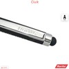 1.0mm RORITO Touchmate BLUE Ballpoint Pen With Touchmode For Mobile