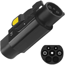 EV Charging Adapter, 32A Type 2 (IEC 62196) to Type 1 (SAE J1772) Convertor, Car Charging Adapter 250V 7.2KW