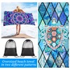 Defresit 2 Pack Microfibre Beach Towels for Adults Women Men