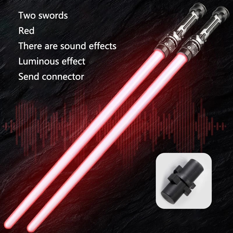 Glowing Toy Lightsaber for Kids’ Pretend Play – Telescopic LED