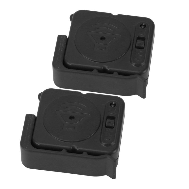 2pcs Door Handle Alarm Anti Theft Vibration Triggered Portable Door