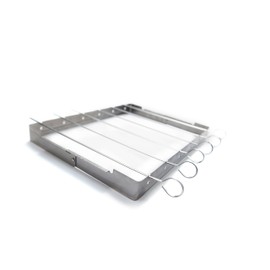 GrillPro 41338 Stainless Steel Shish Kebab Set