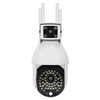 1080P Wifi PTZ Camera 60 Lights Dual Lens IP66 Waterproof