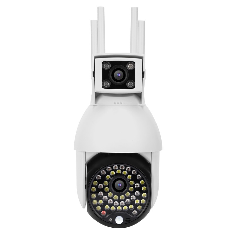 1080P Wifi PTZ Camera 60 Lights Dual Lens IP66 Waterproof