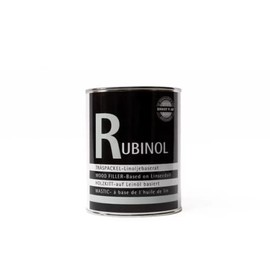 Rubinol Putty - Linseed Oil Wood Filler - 1.5 KG