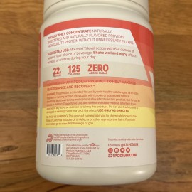 Podium Nutrition Whey Protein - Chocolate Brownie - 16.72oz EXP DATE: 01/2026