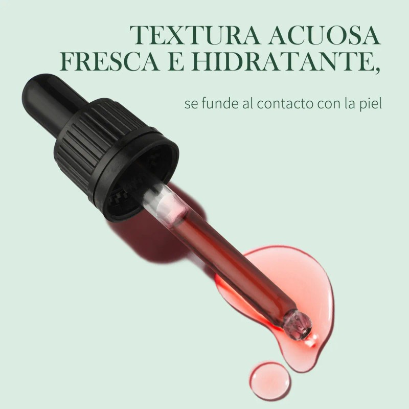 Sérum Oxyglow Con Ácido Láctico y Hialurónico Exfoliante Piel Grasa