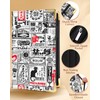 Slohif Server Book for Waitress Cute Serving Books with Zipper