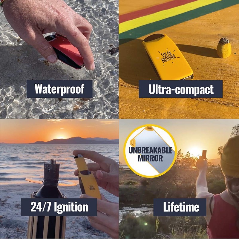 SUNCASE Gear® Solar Lighter (Green)