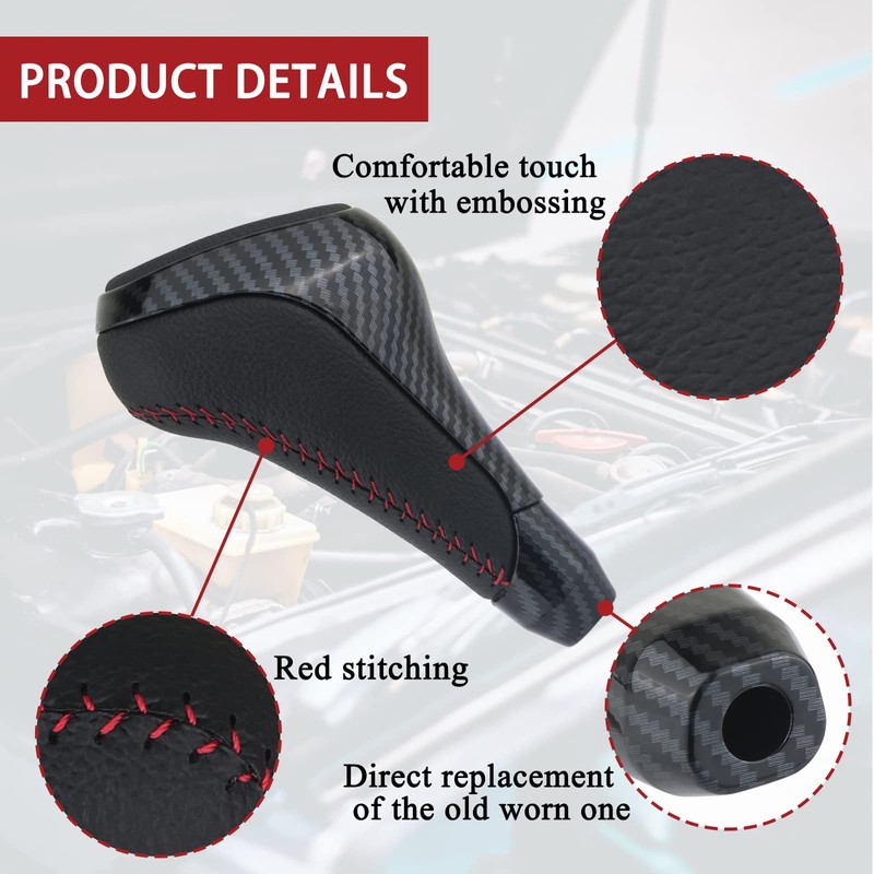TQPONLY Automatic Gear Shift Knob Compatible with 2012-2023 Toyota 4Runner