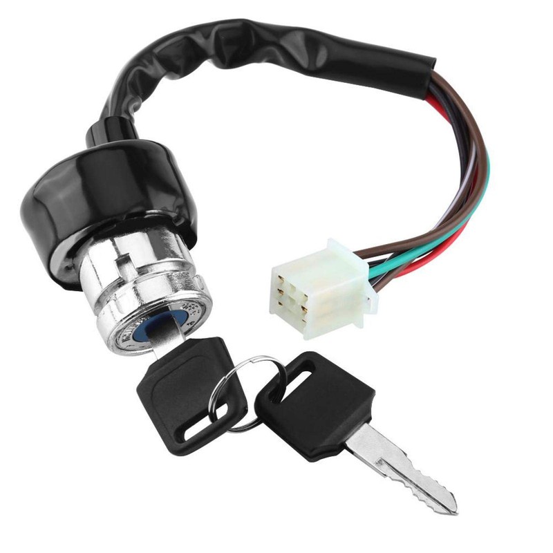 Ignition Switch Key Switch Universal Car Motorcycle 6 Wire to