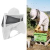 Beekeeper Hat, Beekeeper Protection Hat, Breathable Mesh Contraction Design, White