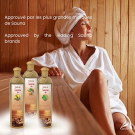 Camylle - Voile de Sauna - Sauna Fragrance based on pure Essential Oils – Luxe - Energy-giving – 250ml