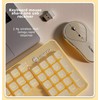 Wireless Keyboard and Mouse Combo, 2.4G Rechargeable Full Sized Backlit