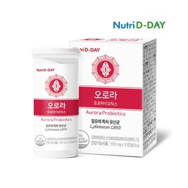 Nutriday H1 Bottle Aurora Probiotics (300mg X 30 Capsules) / 뉴트리디데이 H1병오로라 프로바이오틱스 (300mg X 30캡슐)