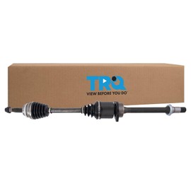TRQ Front Right CV Axle Shaft Assembly Passenger Side Compatible with 2005-2010 Scion tC 2001-2003 Toyota RAV4