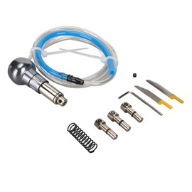 Pneumatic Engraver Hand Tool, Low Heating Smoothing Surfaces Pneumatic Engraving Machine Handle for Jewelry Making