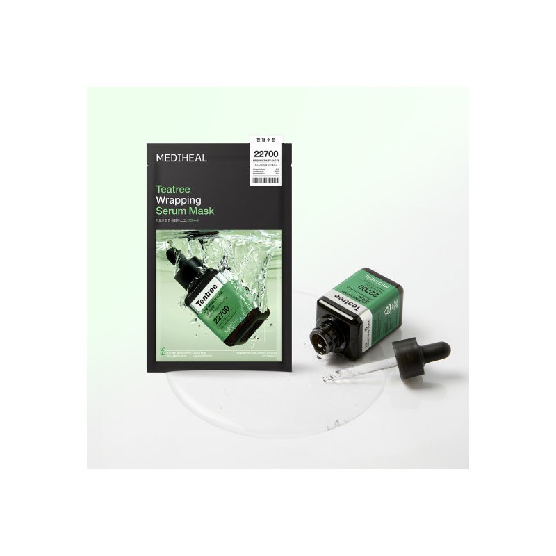Mediheal NEW Tea Tree Wrapping Serum Mask Soothing & Hydrating