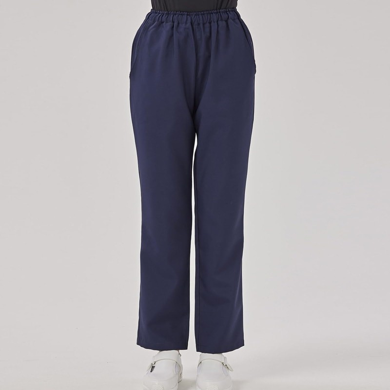 Fork 6013SC Women's Straight Scrub Pants, Full Elastic, dark navy