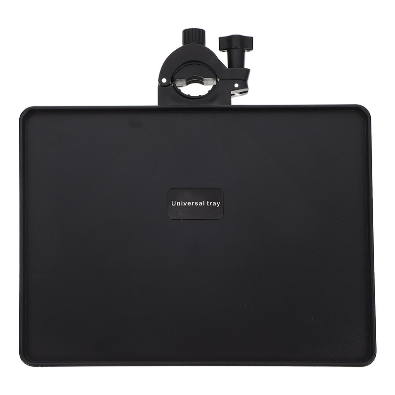 Operitacx Universal Microphone Tray, Adjustable Microphone Compartment with Clip on