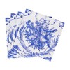 Caspari Romantic Toile Blue Cocktail Napkins - 20 Per Package