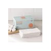 리본제이 100% Cotton Unbleached Reusable Disposable Dishcloths 120 Sheets (20
