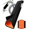 CBHCARCAR EBike Battery Cover, (11.8-15.8in circumference) Reflective Battery Protective E-Bike