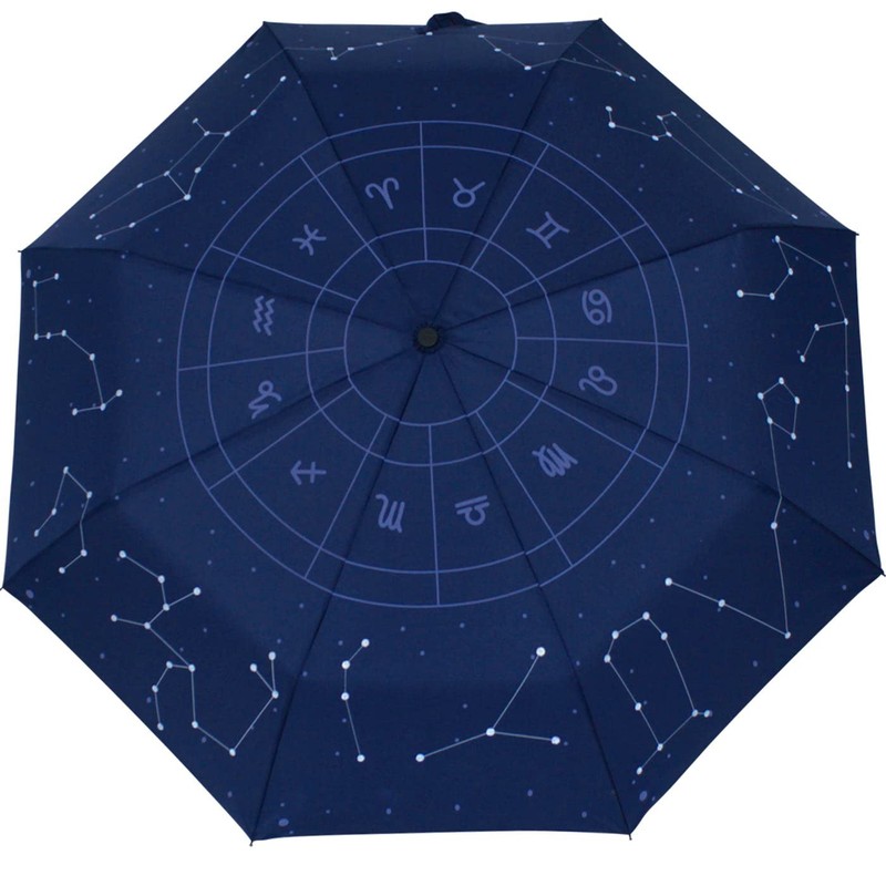 iX-brella Thunderstorm Umbrella, Zodiac sign, Automatic pocket umbrella
