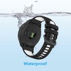 Waterproof Bands Compatible with Garmin Forerunner 265 Watch Band/Garmin Forerunner