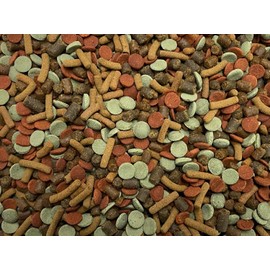 AQUATICBLENDEDFOODS Super Catfish Fish Food Mix with Soft Bits #7 with Krill,Spirulina,Kelp,Garlic,Squid & Mealworms ABF154WW (8oz)