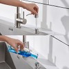 Sink Soap Dispenser Brushed Nickel, Soap Dispenser for Kitchen Sink