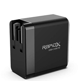 RapidX Mini PD 65W USB-C Power Adapter