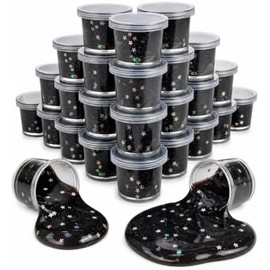 Black Nebula Galaxy Slime, recuerdos de fiesta de cumpleaños espaciales