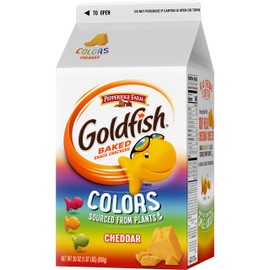 Pepperidge Farm Goldfish, Colors, 30-ounce carton