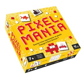 Pixelmania - boite avec accessoires: Avec 45 cartes ; 1 poster ; 25 pixels