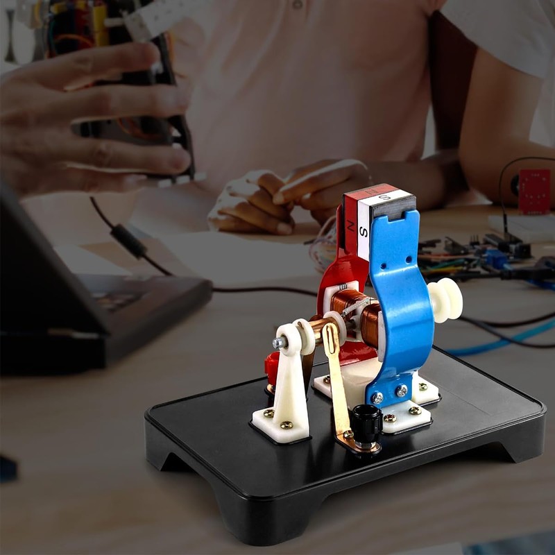 Ieron Small Motor Model Kit DIY Physics Electromagnetic Model Teaching