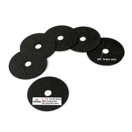 JOUNJIP 2 5/16" Cut Off Wheel Metal Cutting Disc Saw Blades - fits Most Mini Miter Cut Off Saw Chop Saw and Benchtop Saws with 3/8" Arbor