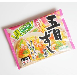 Maruzen Table Land Gomoku Sushi Seasoning 300g (4 servings) X 10 bags, Rice Seasoning Mix from Japan, MADE IN JAPAN, Limited Stock
