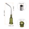 sourcing map Blunt Pointed Dosing Needles 14 Gauge 45° Curved